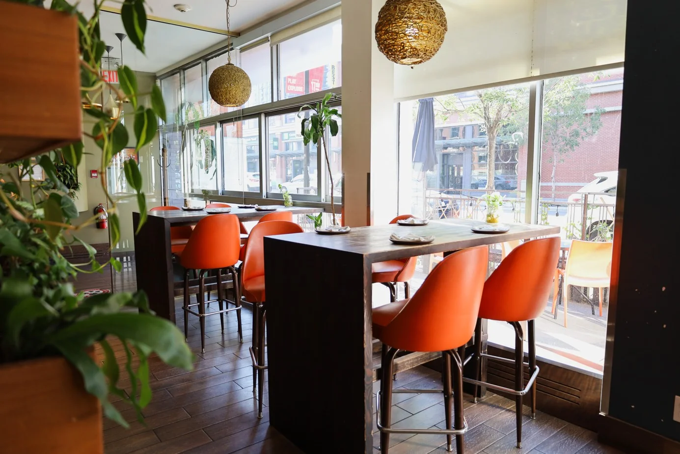 Vegan and vegetarian menu options at The Coup Calgary