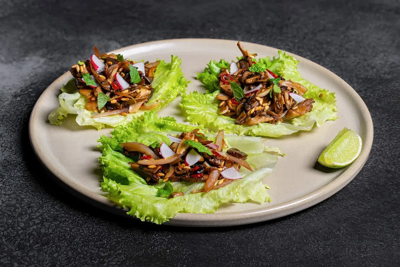 Weekend brunch at The Coup vegetarian restaurant Calgary