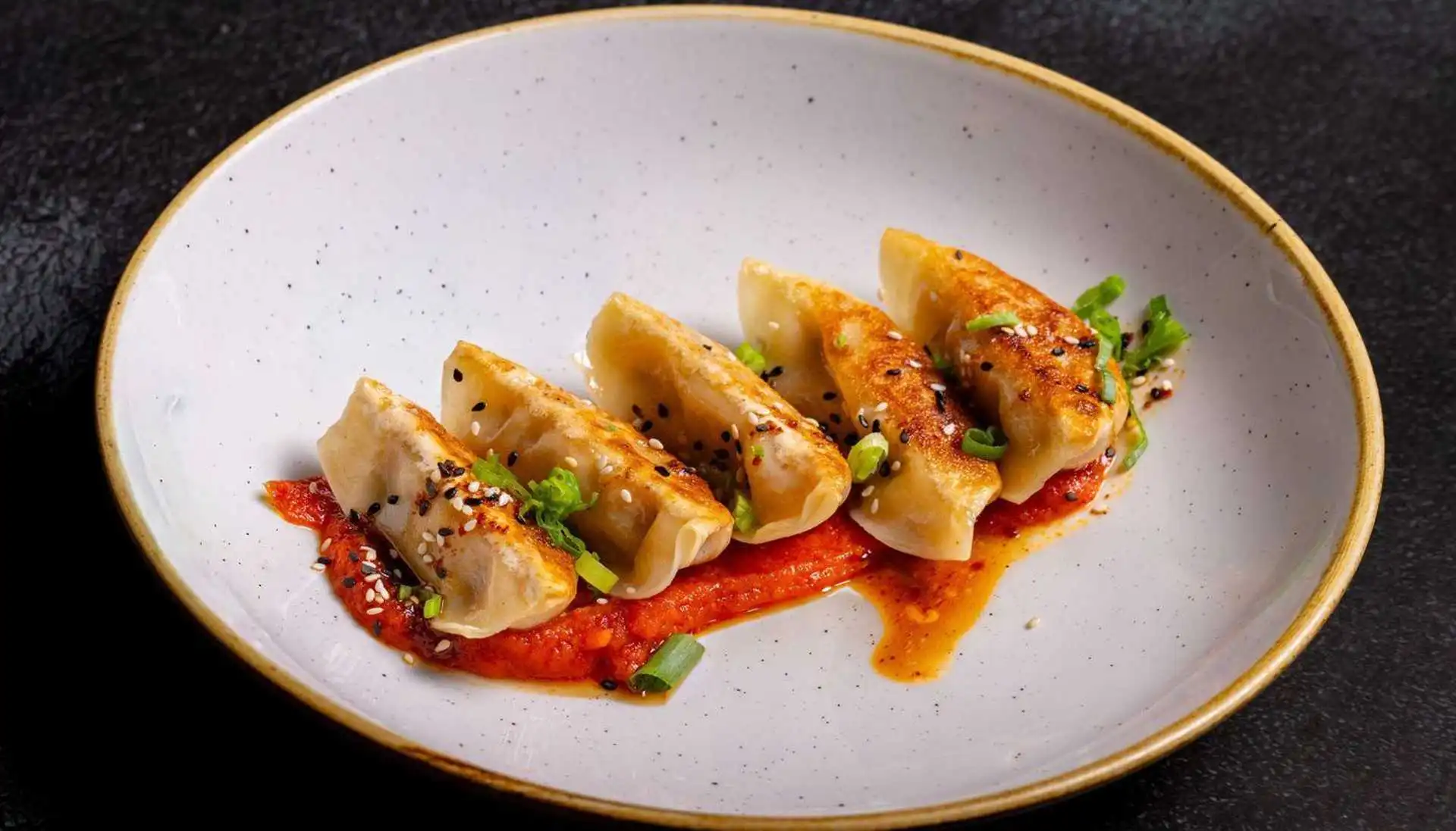 Delicious Gyoza at The Coup in Calgary, AB